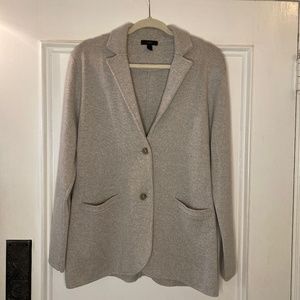J. Crew Boiled Wool Sweater Blazer